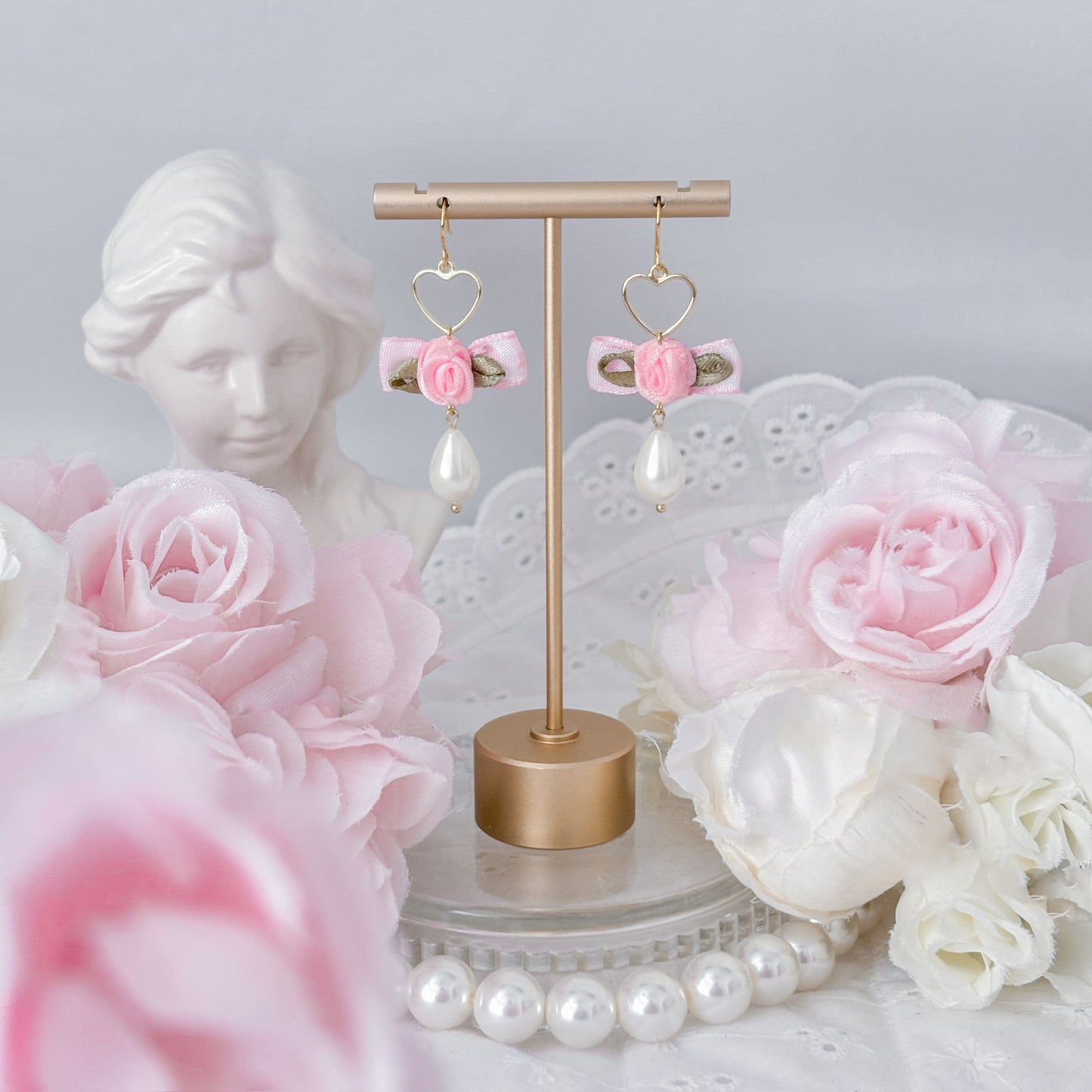 Pink Picnic earrings