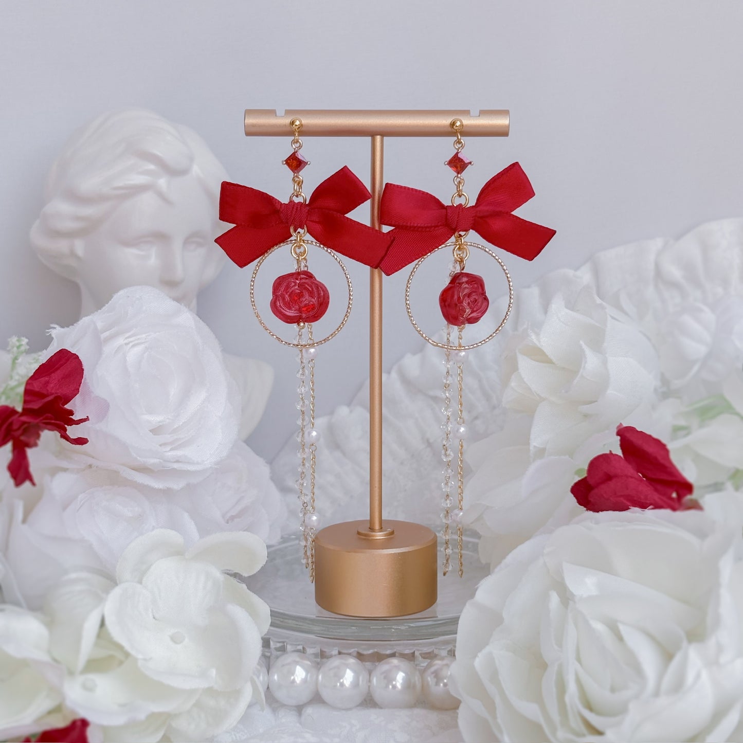 Sweet Rose earrings