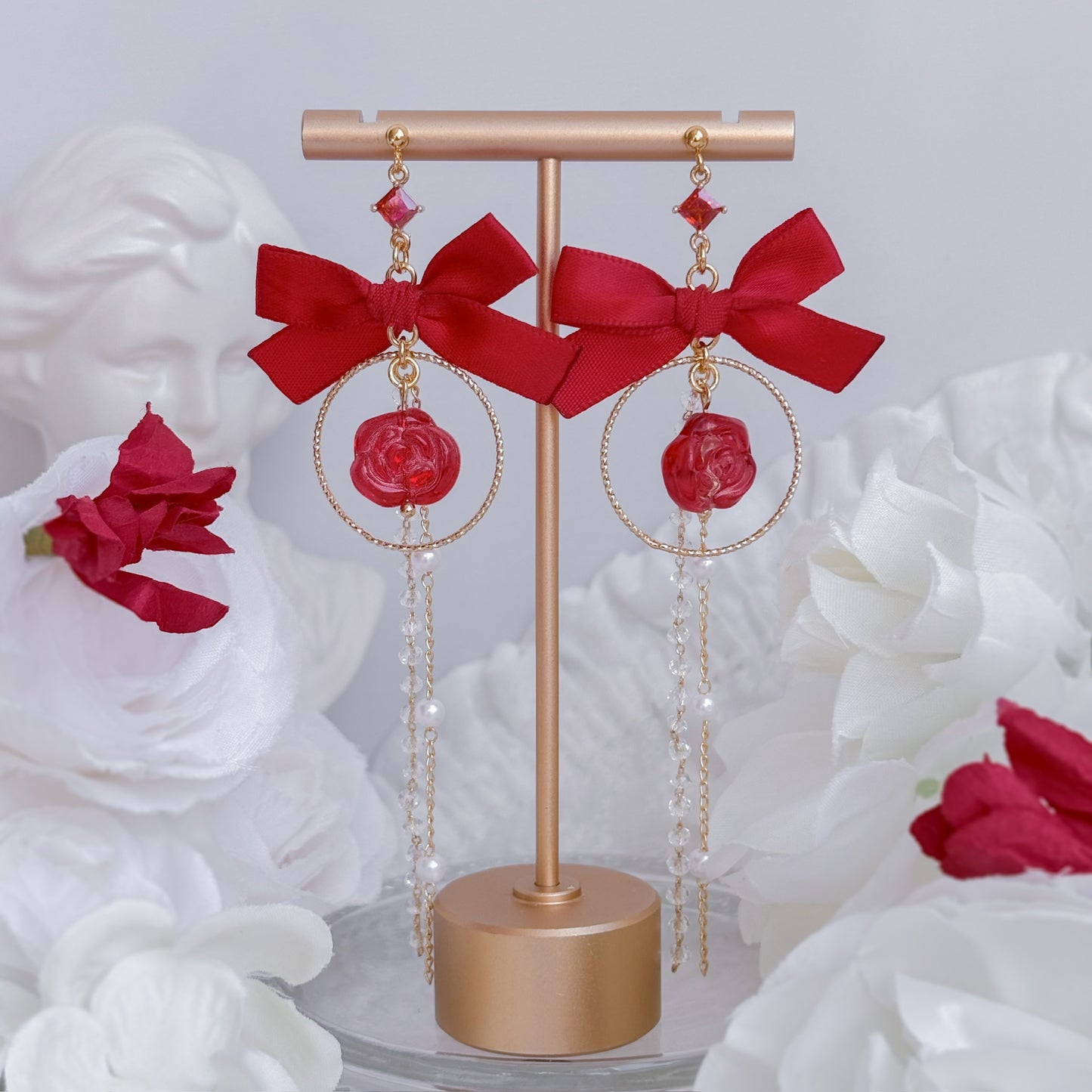 Sweet Rose earrings