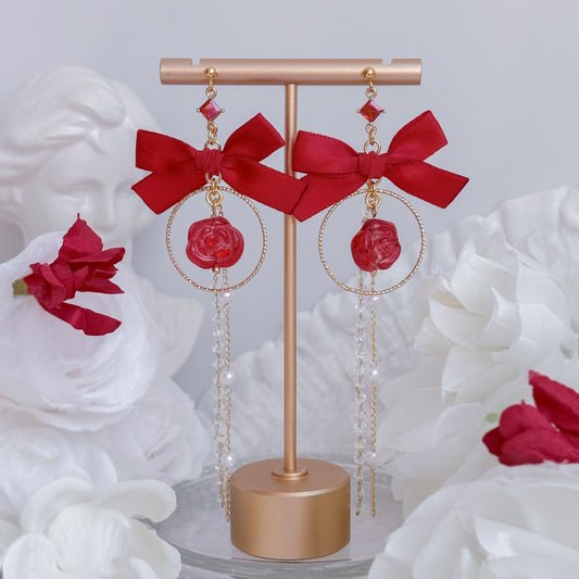 Sweet Rose earrings