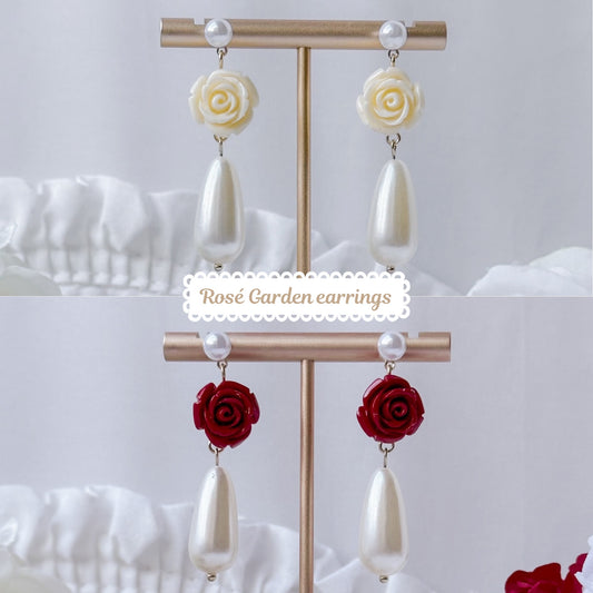 Rose Garden earrings set