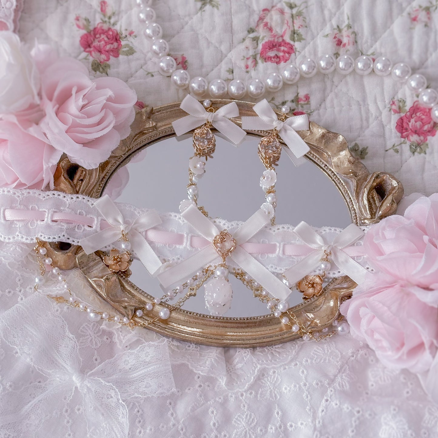 Strawberry Pearl Set