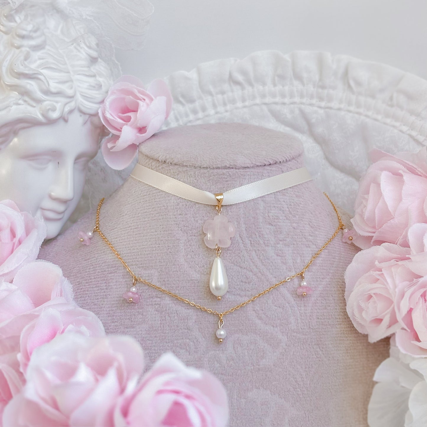 Cloud Flower necklace
