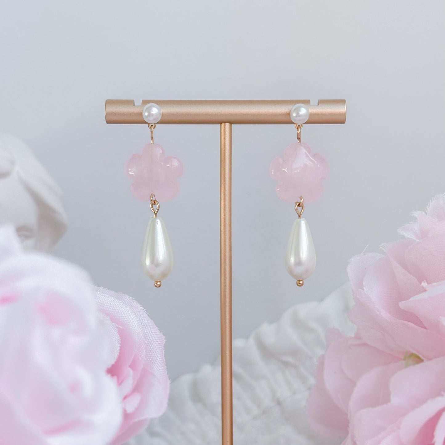Cloud Flower earrings