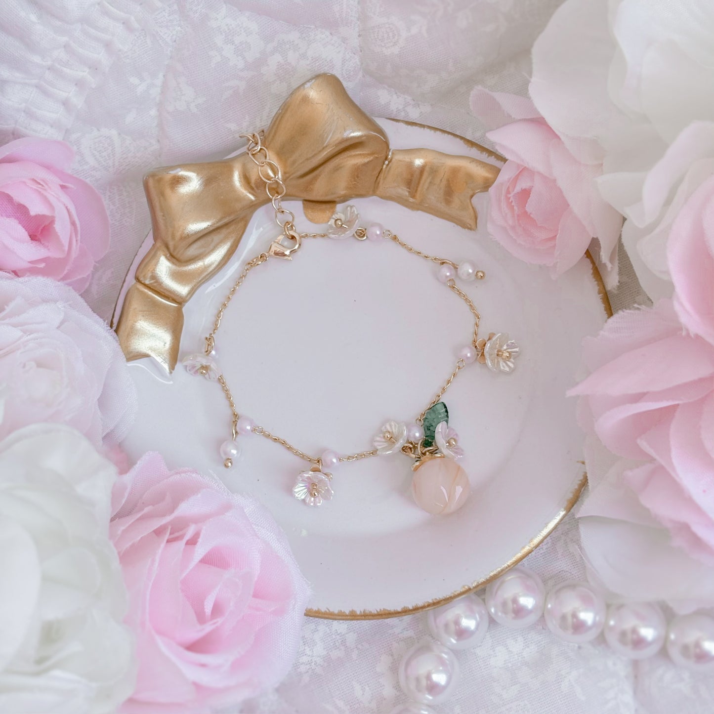 Peach Blossom bracelet