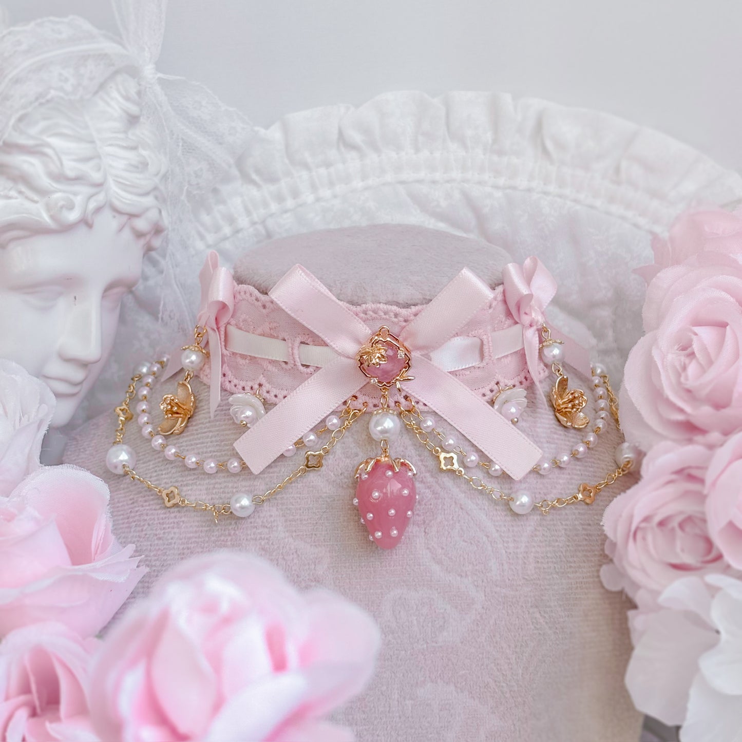 Strawberry Peach Choker