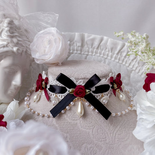 Red Vessa choker