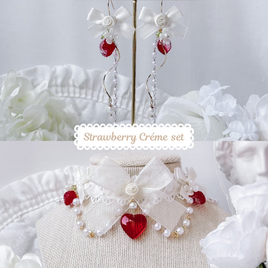 Strawberry Créme set