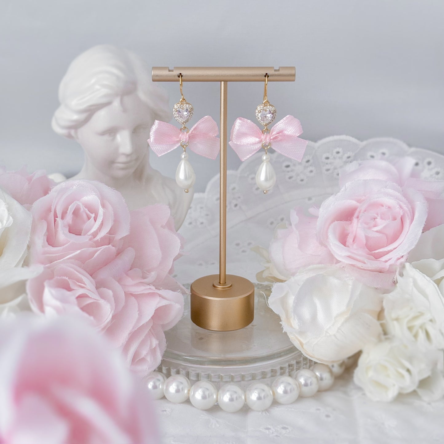 Pink Teatime earrings