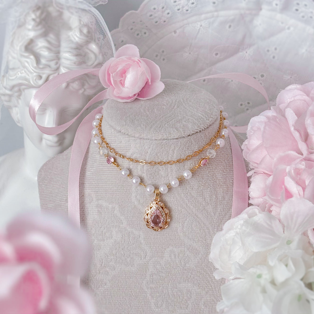 Pink Royal Choker