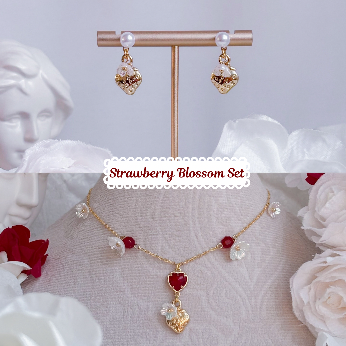 Strawberry Blossom Set