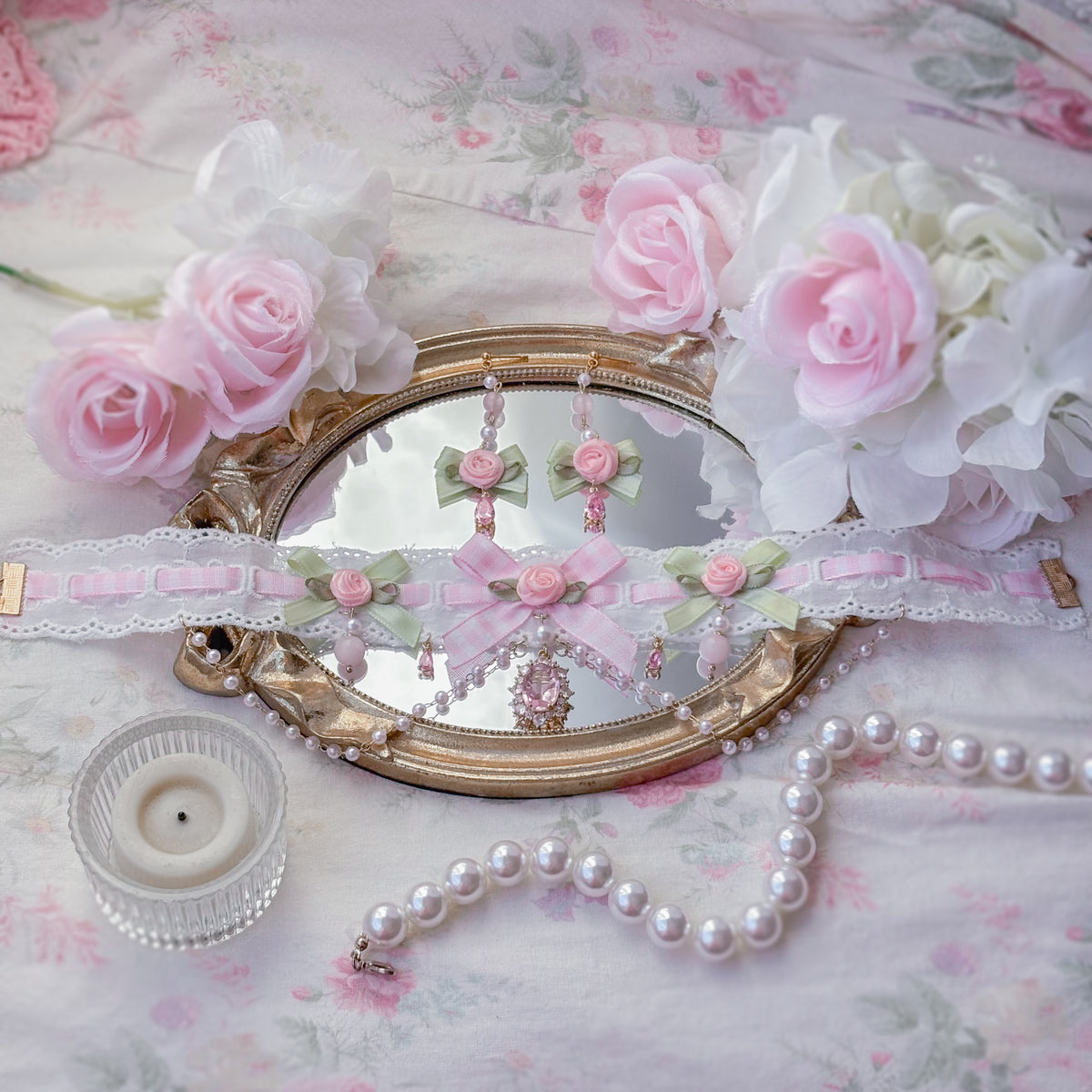 Matcha Rose set
