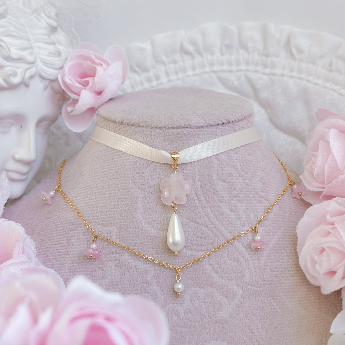 Cloud Flower necklace
