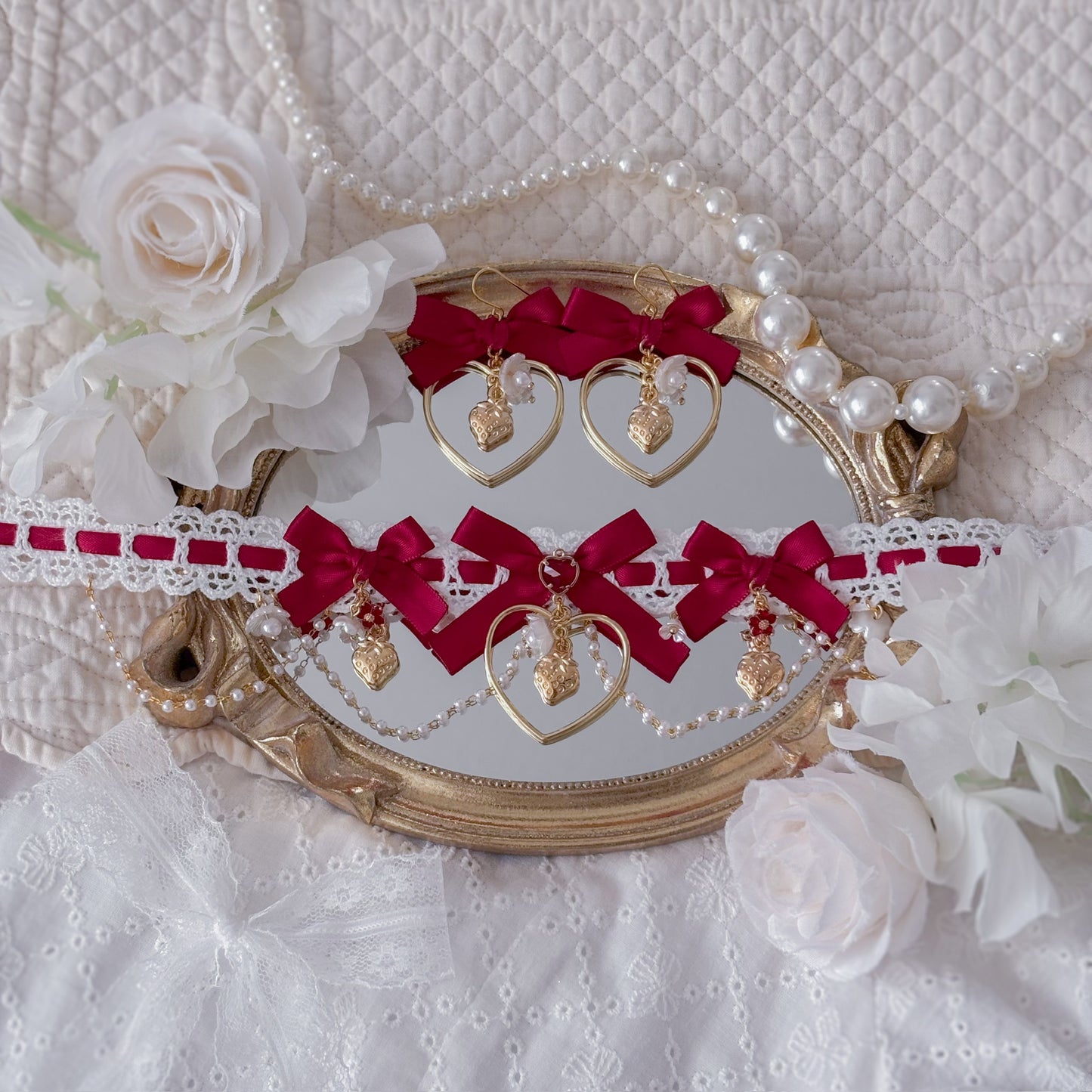 Strawberry Blossom Set