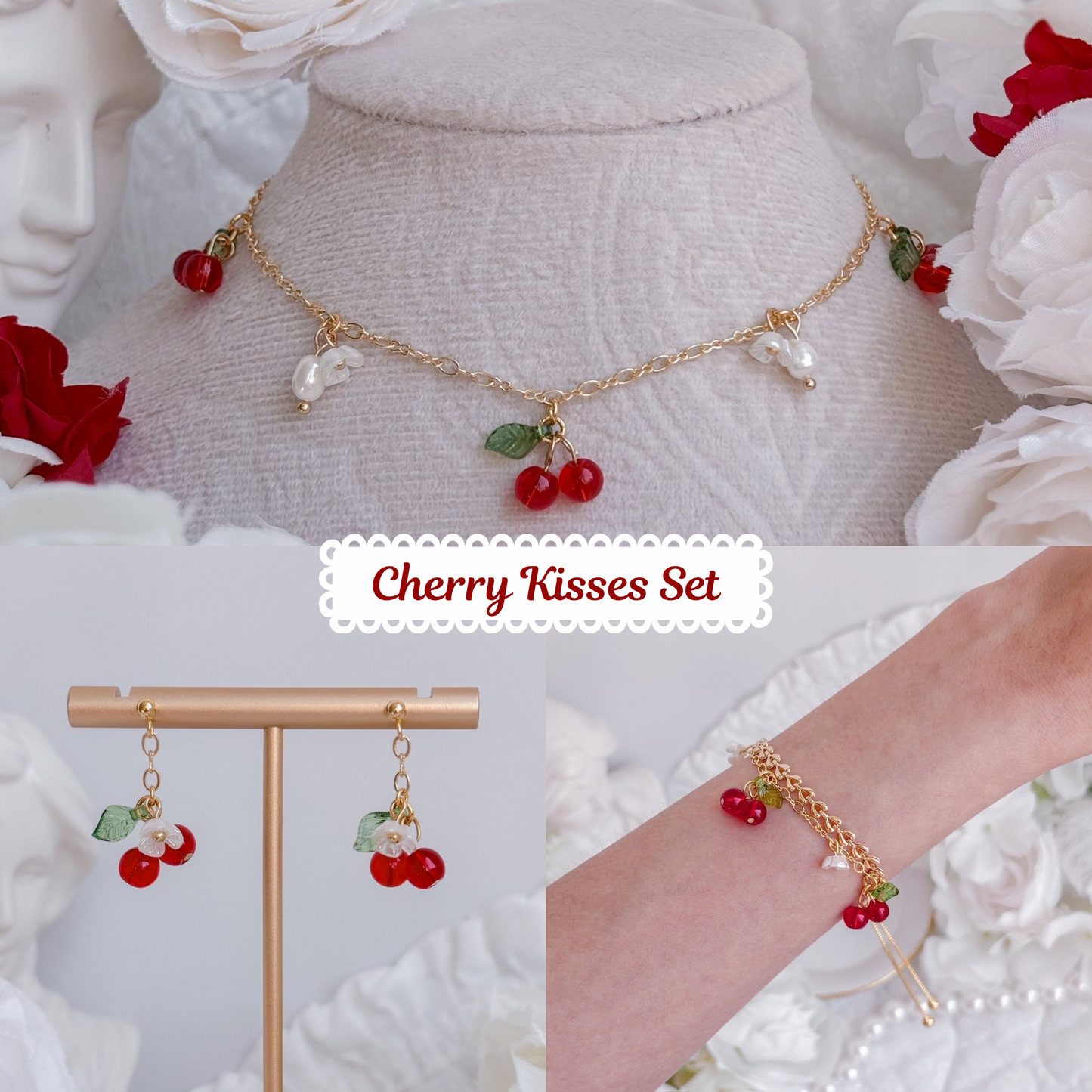 Cherry Kisses Set
