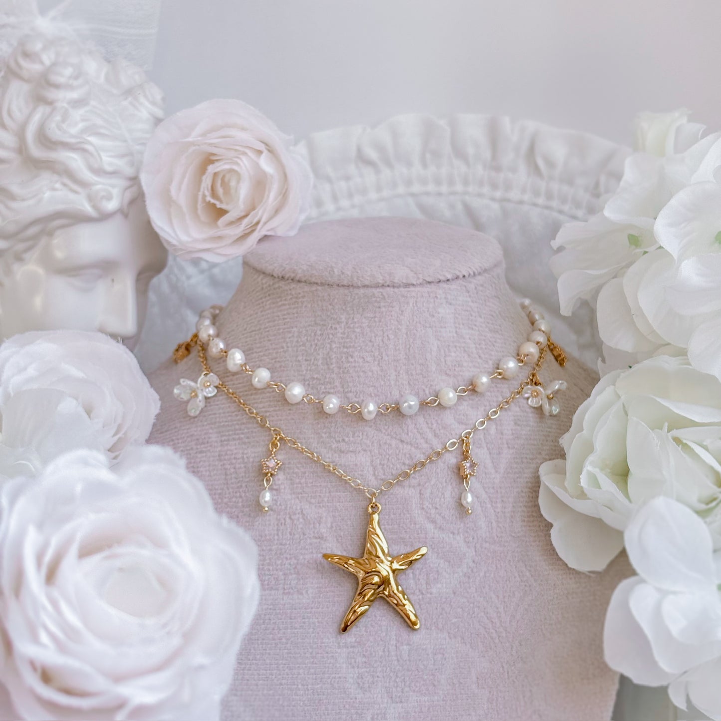 Starflower necklace