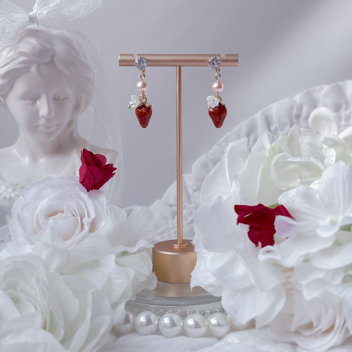 Strawberry Tart earrings