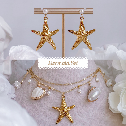 Mermaid Necklace Set