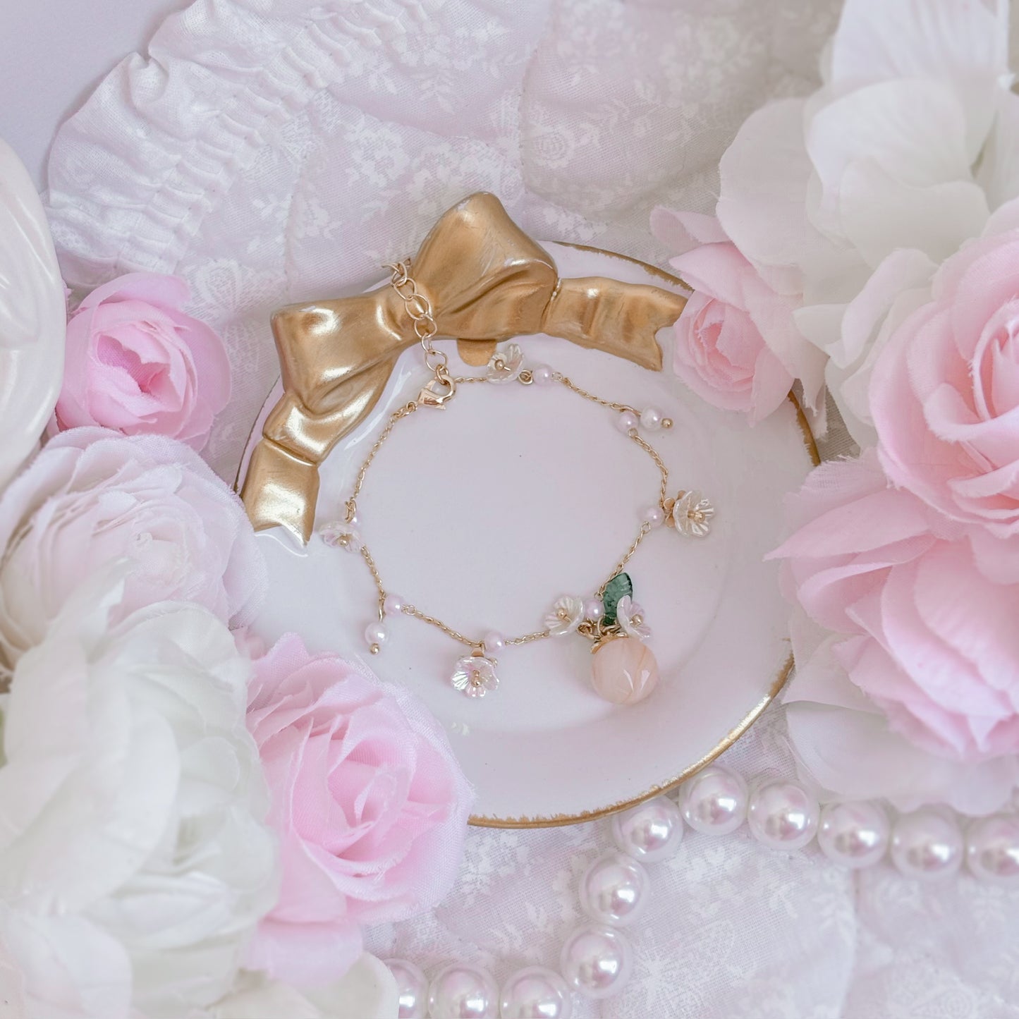 Peach Blossom bracelet