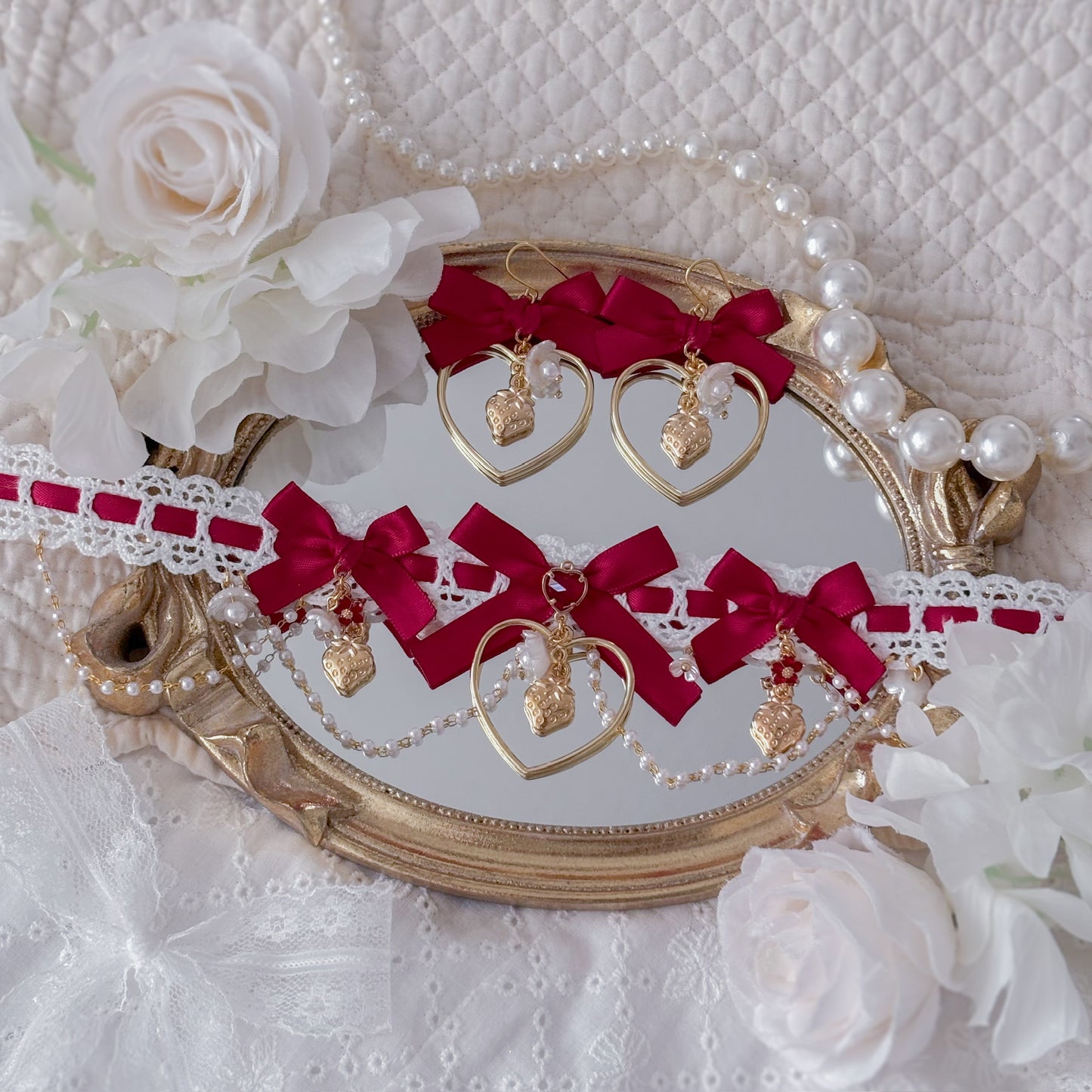 Strawberry Blossom Set