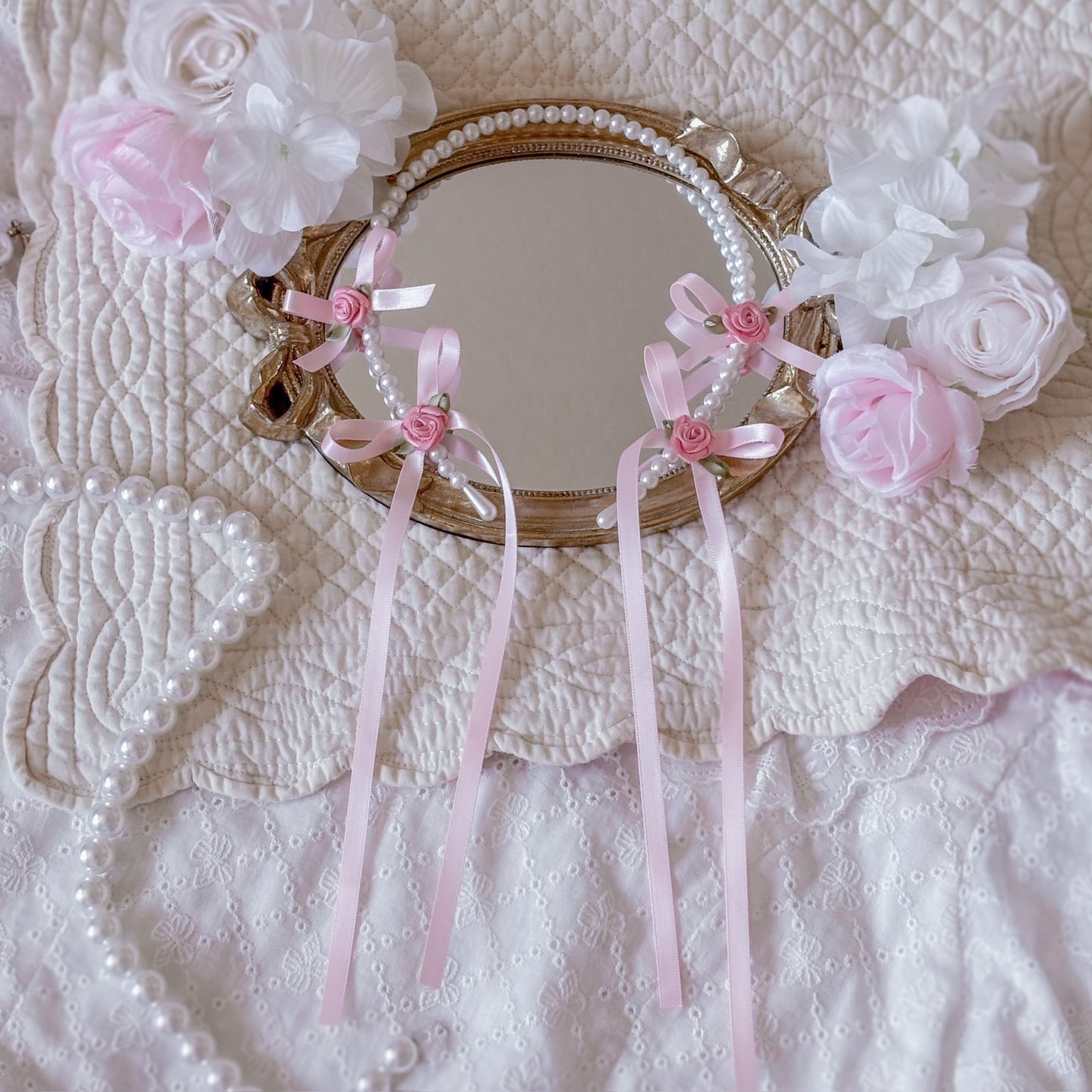 Perle Pink headband