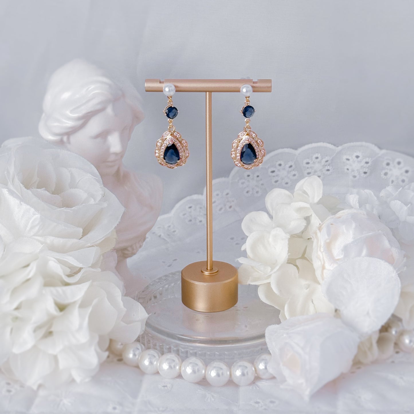 Navy Royal earrings