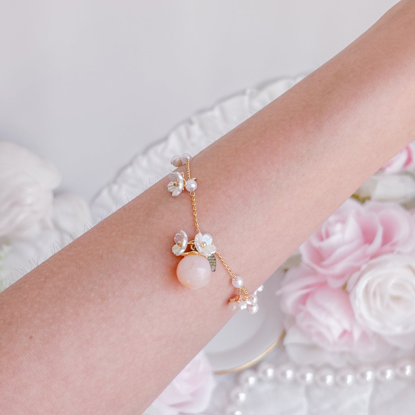 Peach Blossom bracelet
