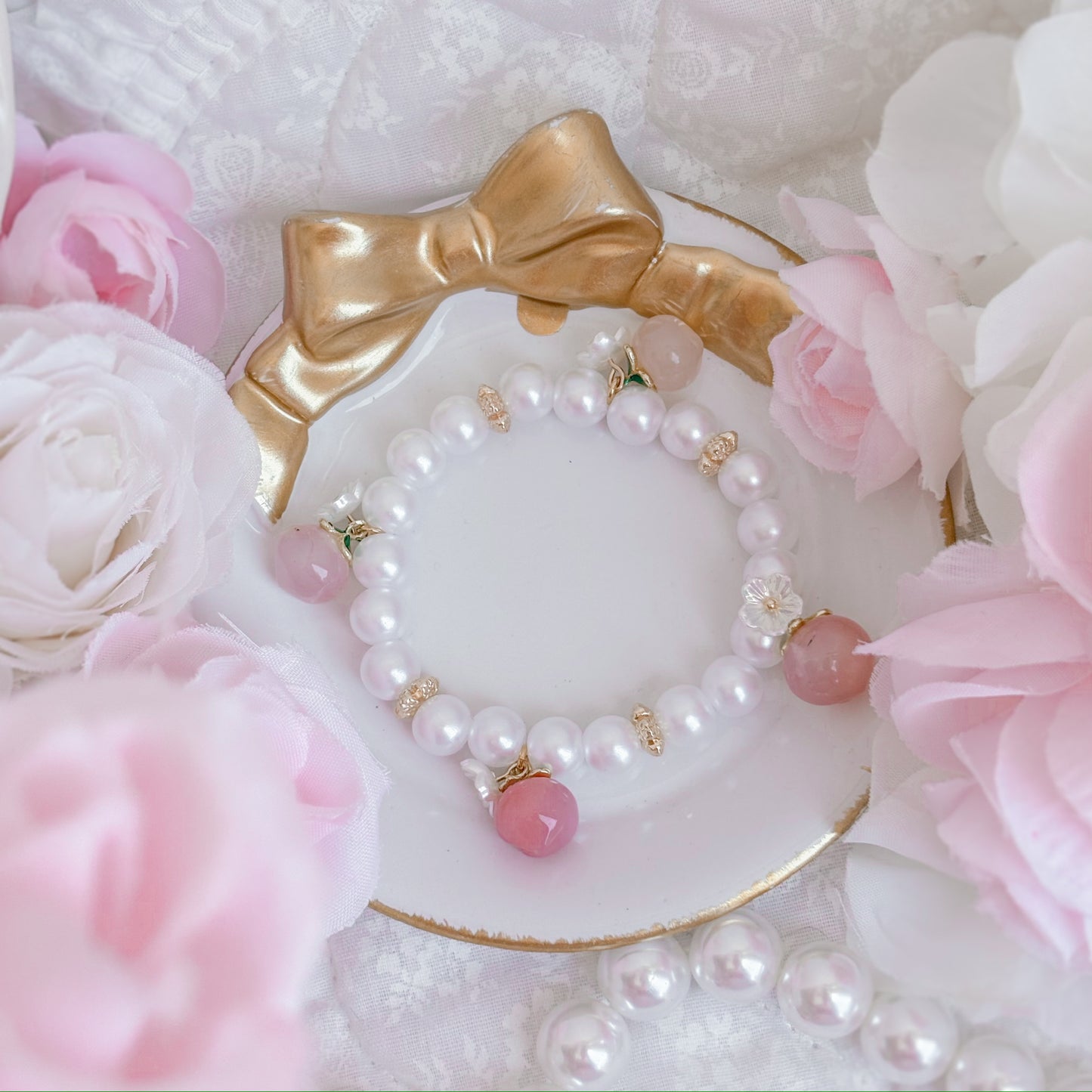 Peach Lover bracelet