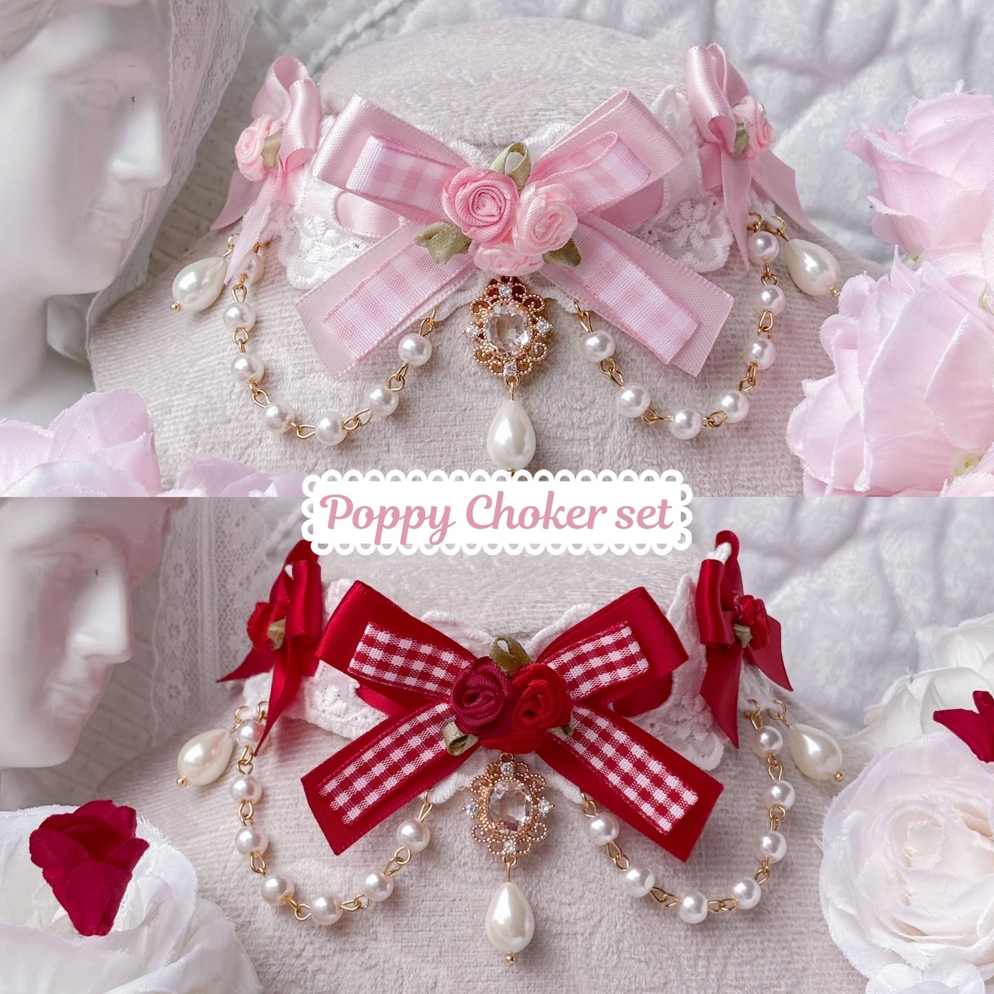 Poppy Choker set