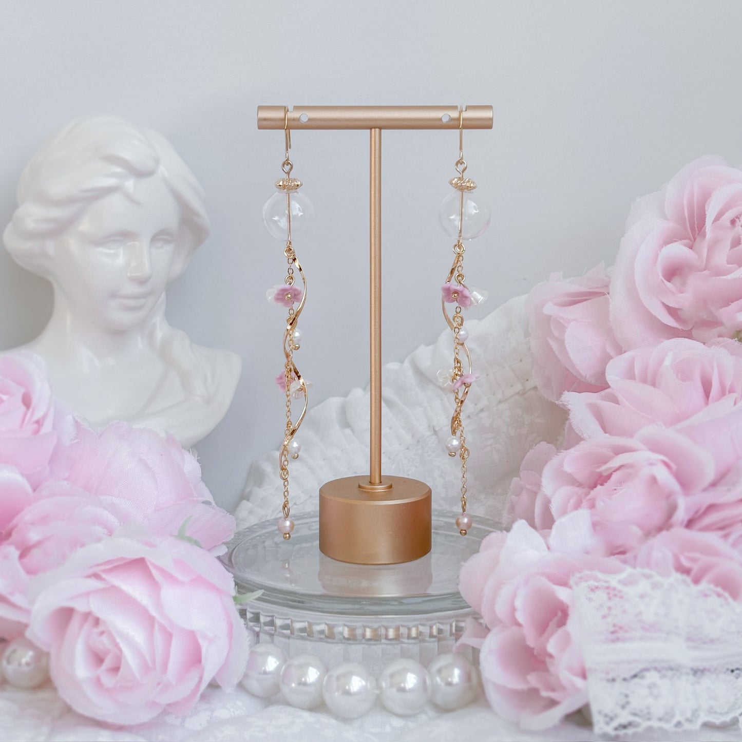 Jellyflower earrings