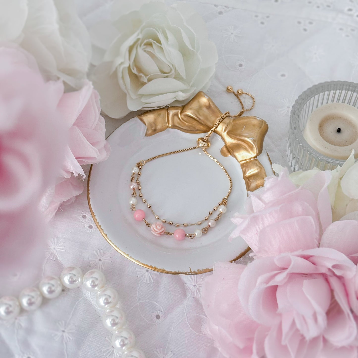 Peachie Creme full set