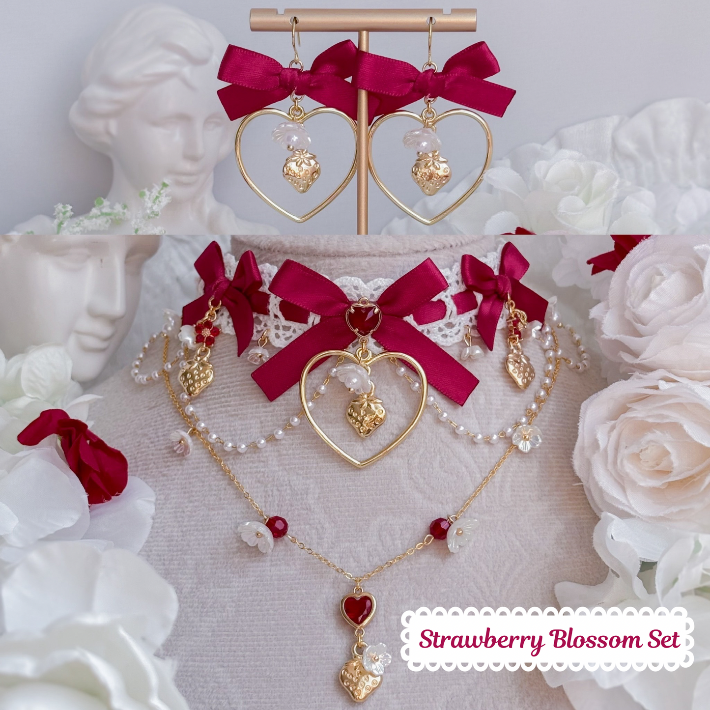 Strawberry Blossom Set