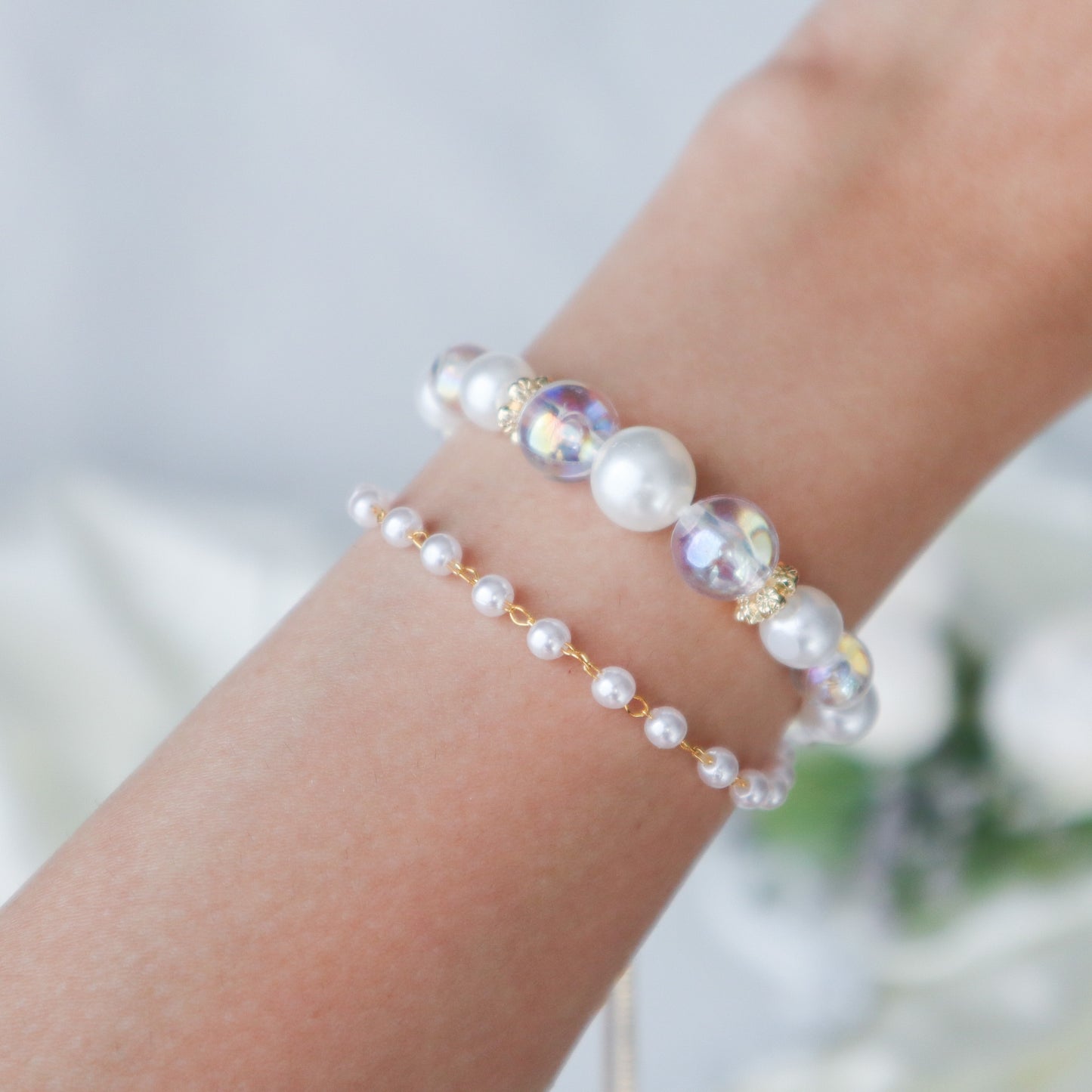 Iridescence bracelet