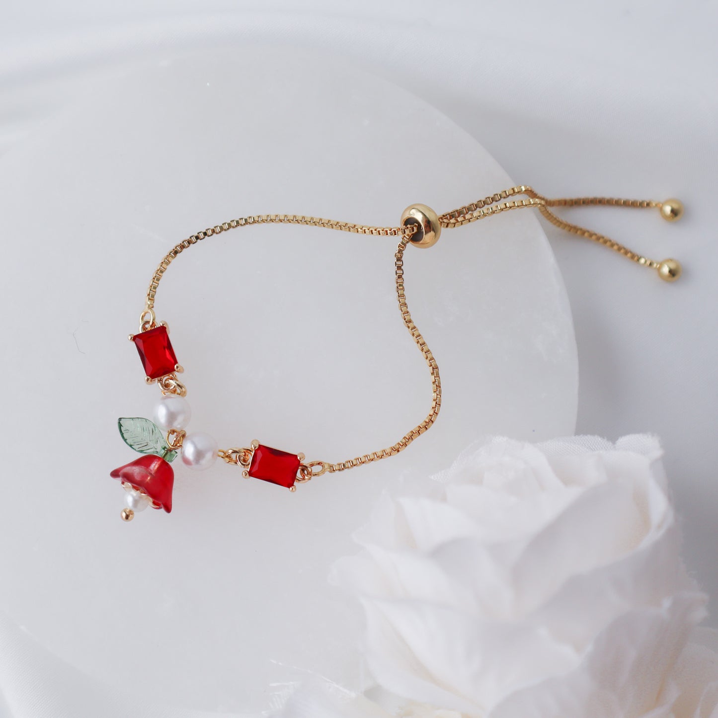 Sea rose bracelet