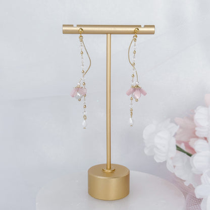 Crystal Lily earrings