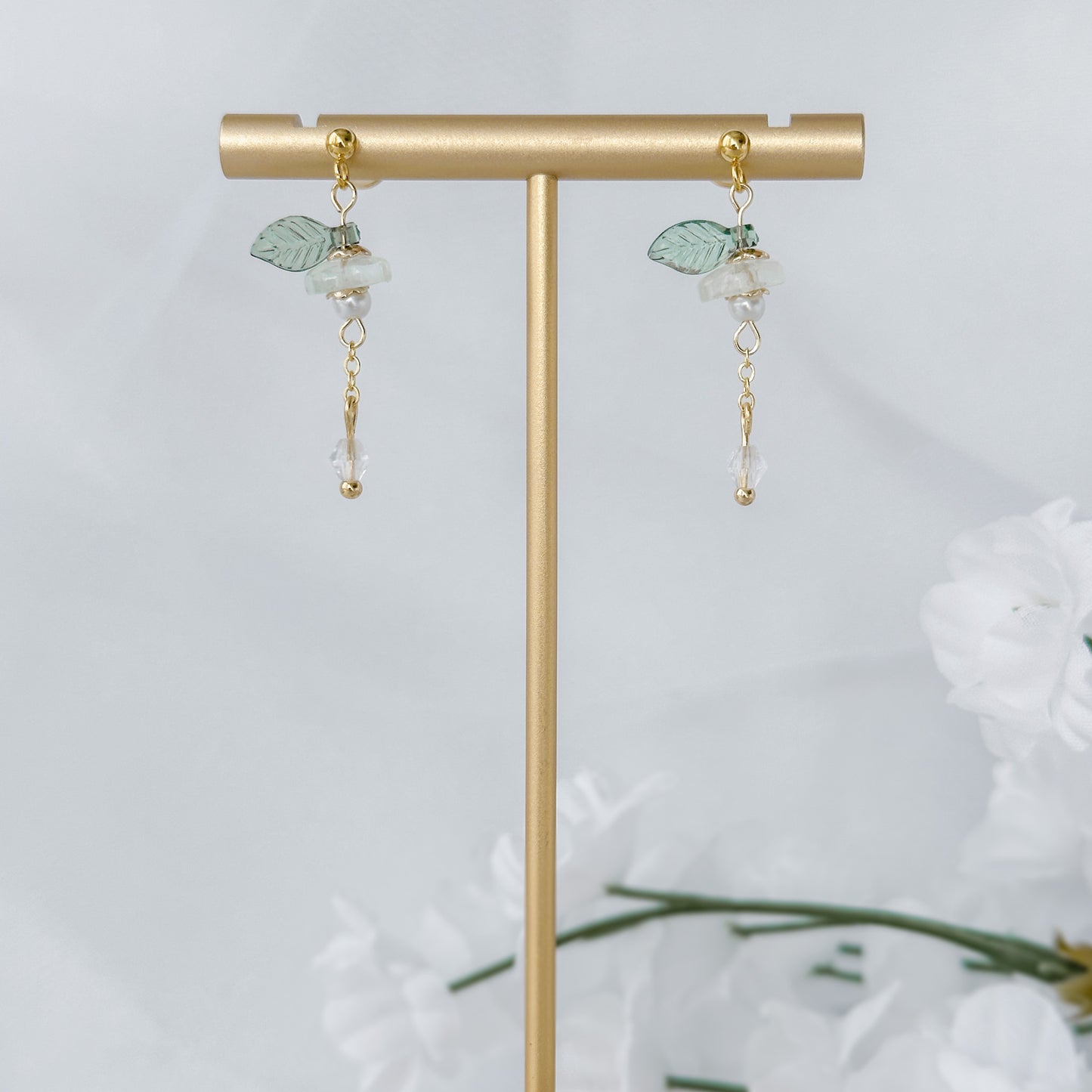 Seagrass earrings