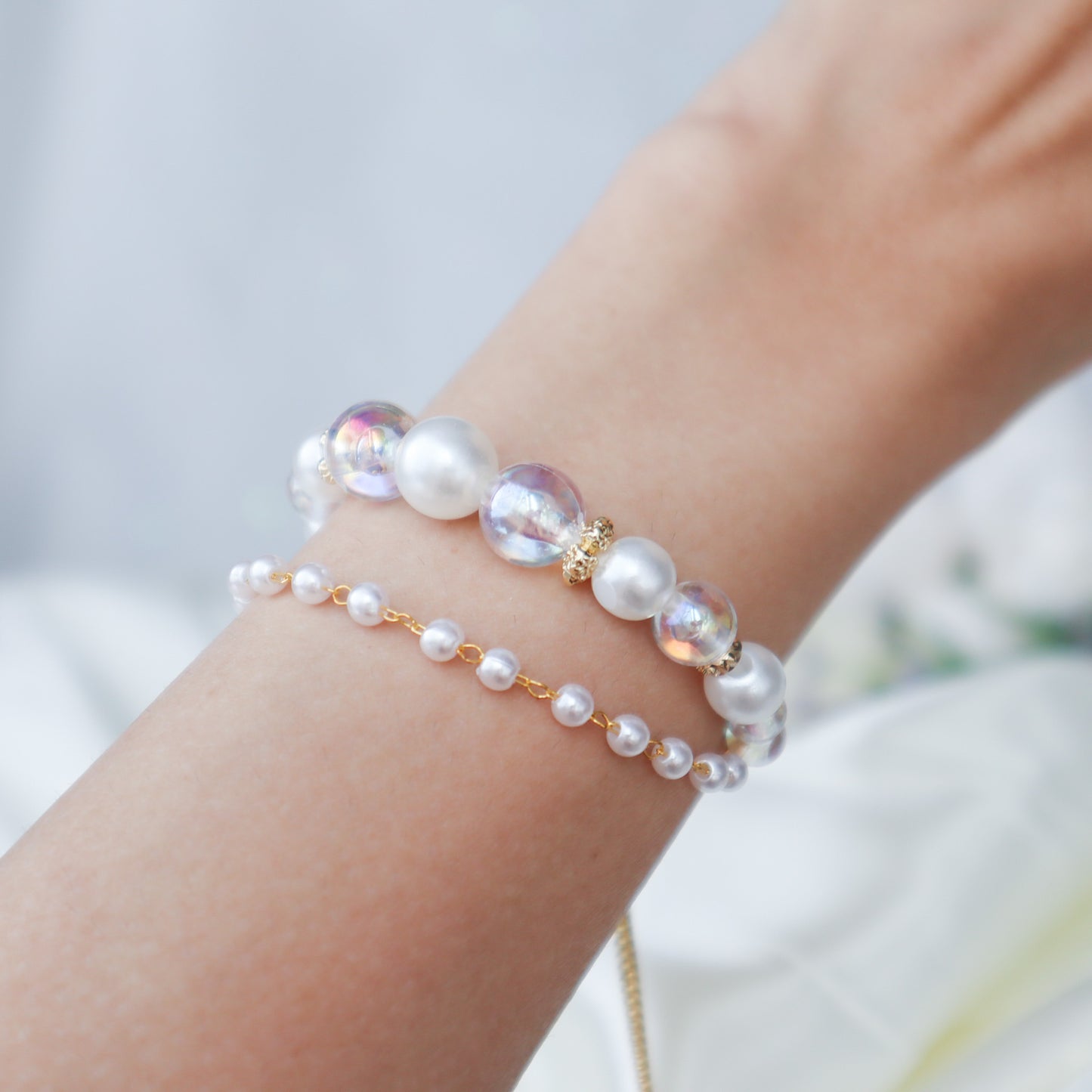 Iridescence bracelet