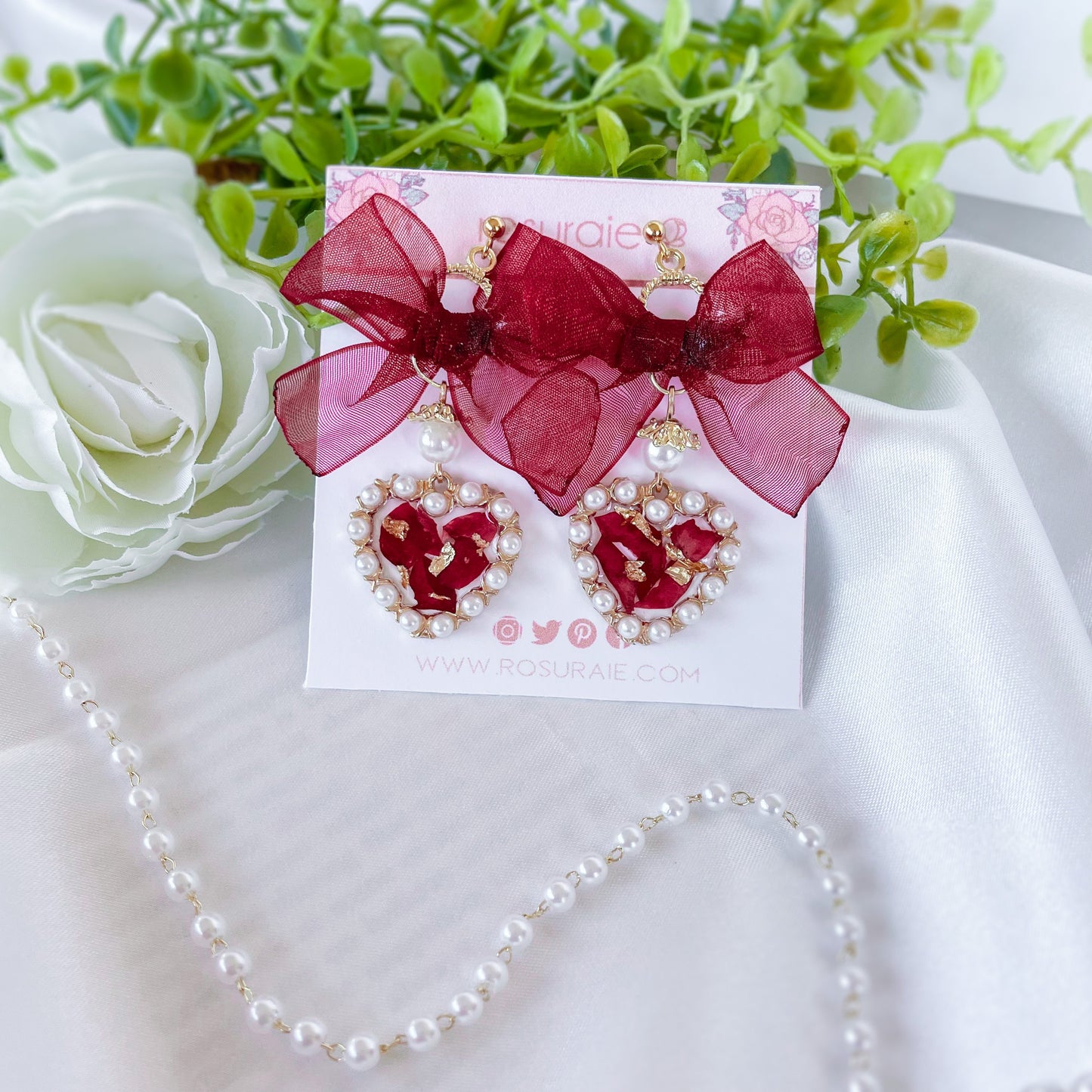 Ruby Earrings - PREORDER