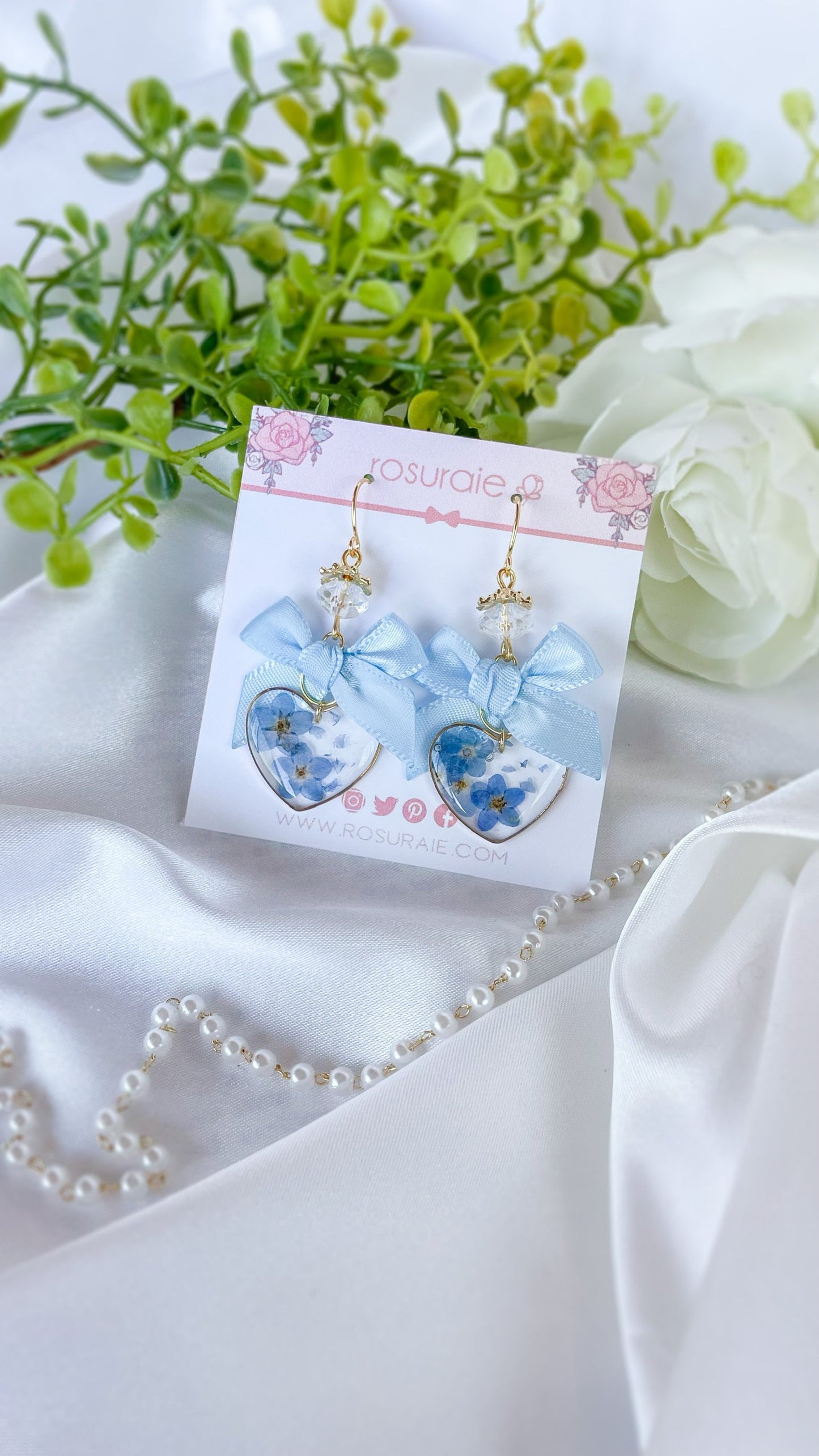 Snowdrop Earrings - PREORDER