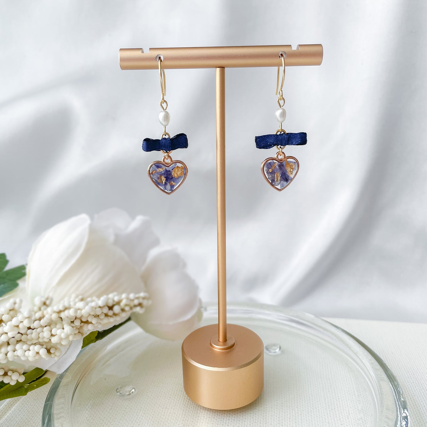 Indigo earrings