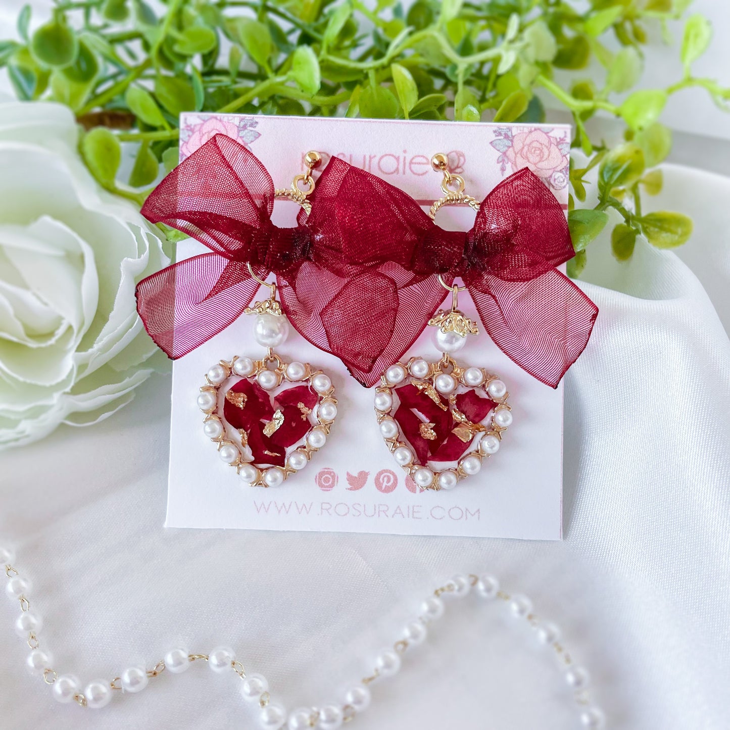 Ruby Earrings - PREORDER