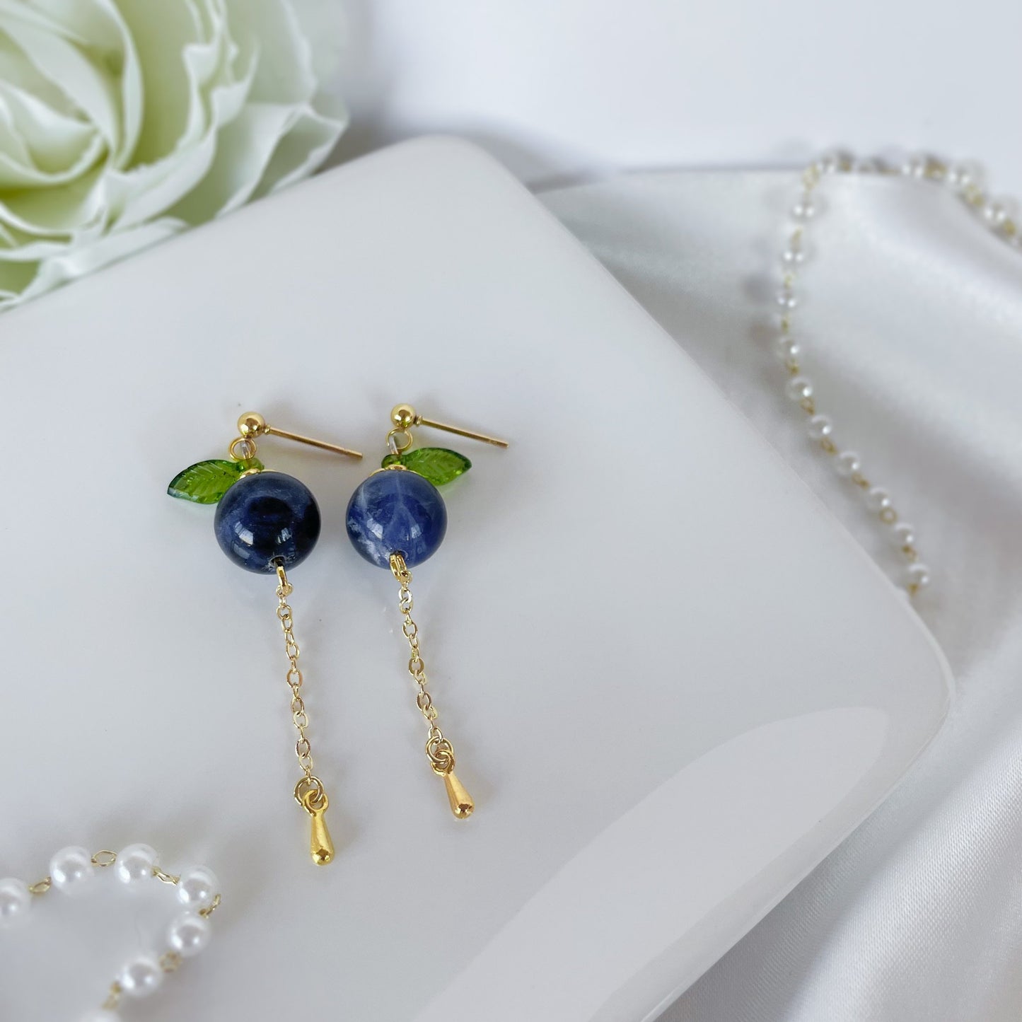 Blueberry Earrings