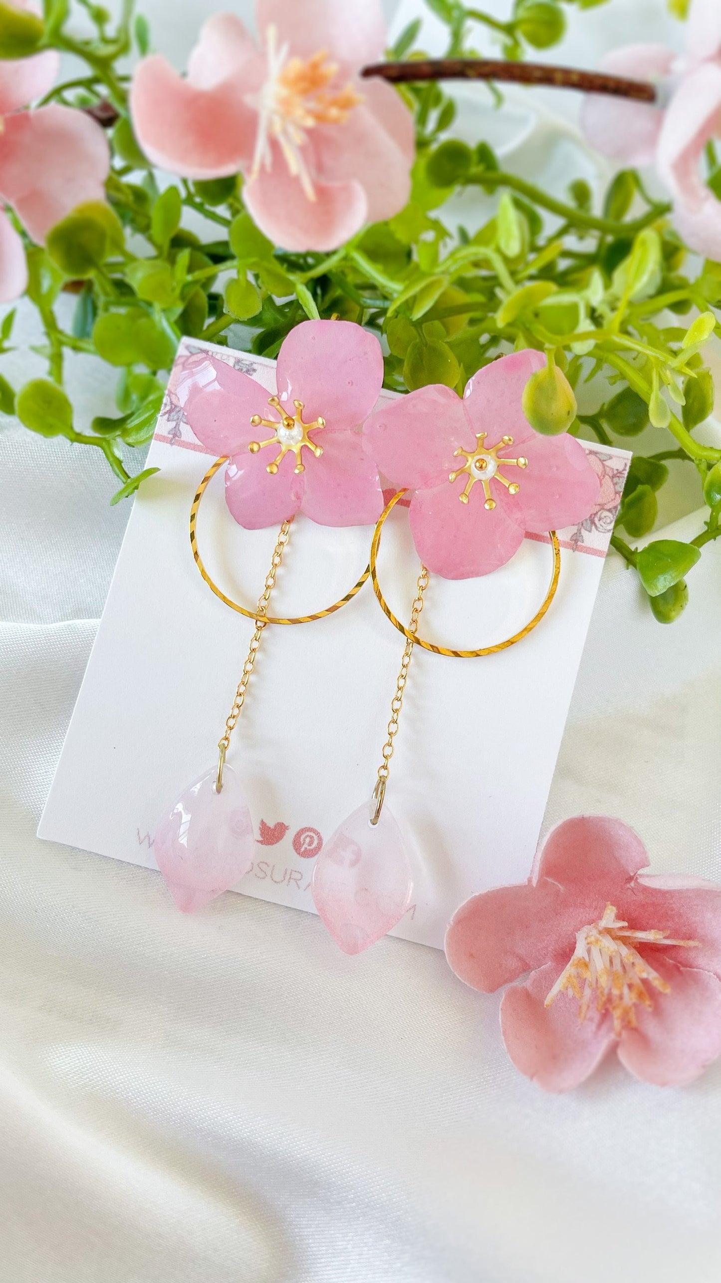Sakura Earrings - PREORDER