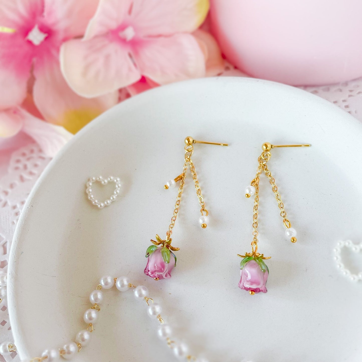 Roselle Earrings - PREORDER