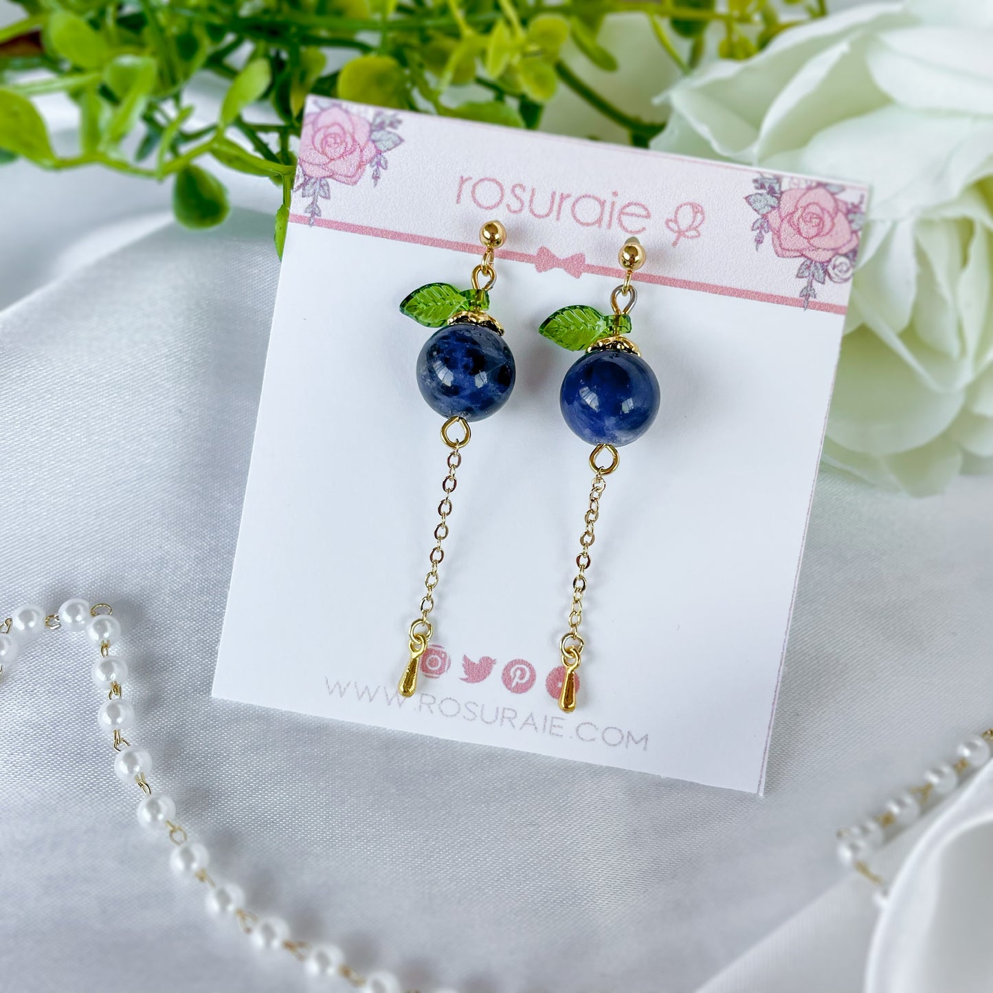 Blueberry Earrings