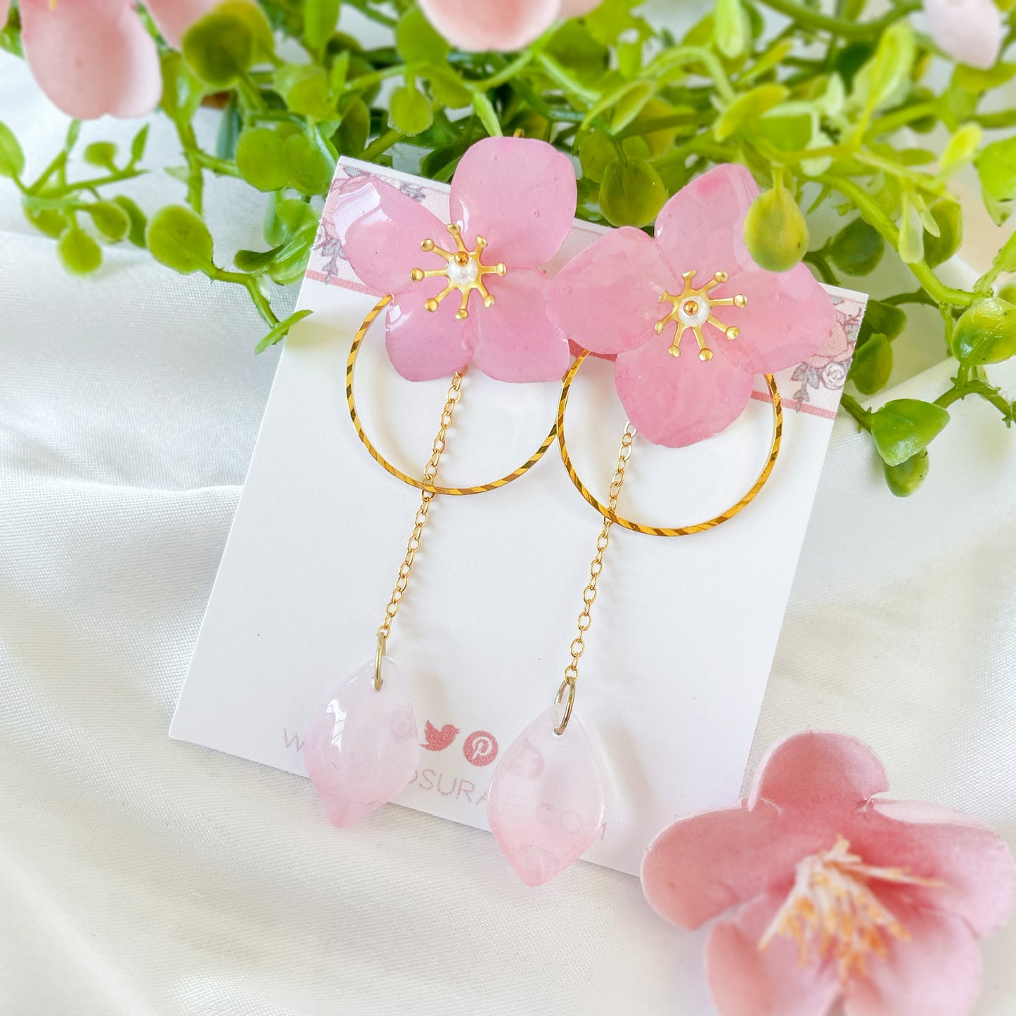 Sakura Earrings