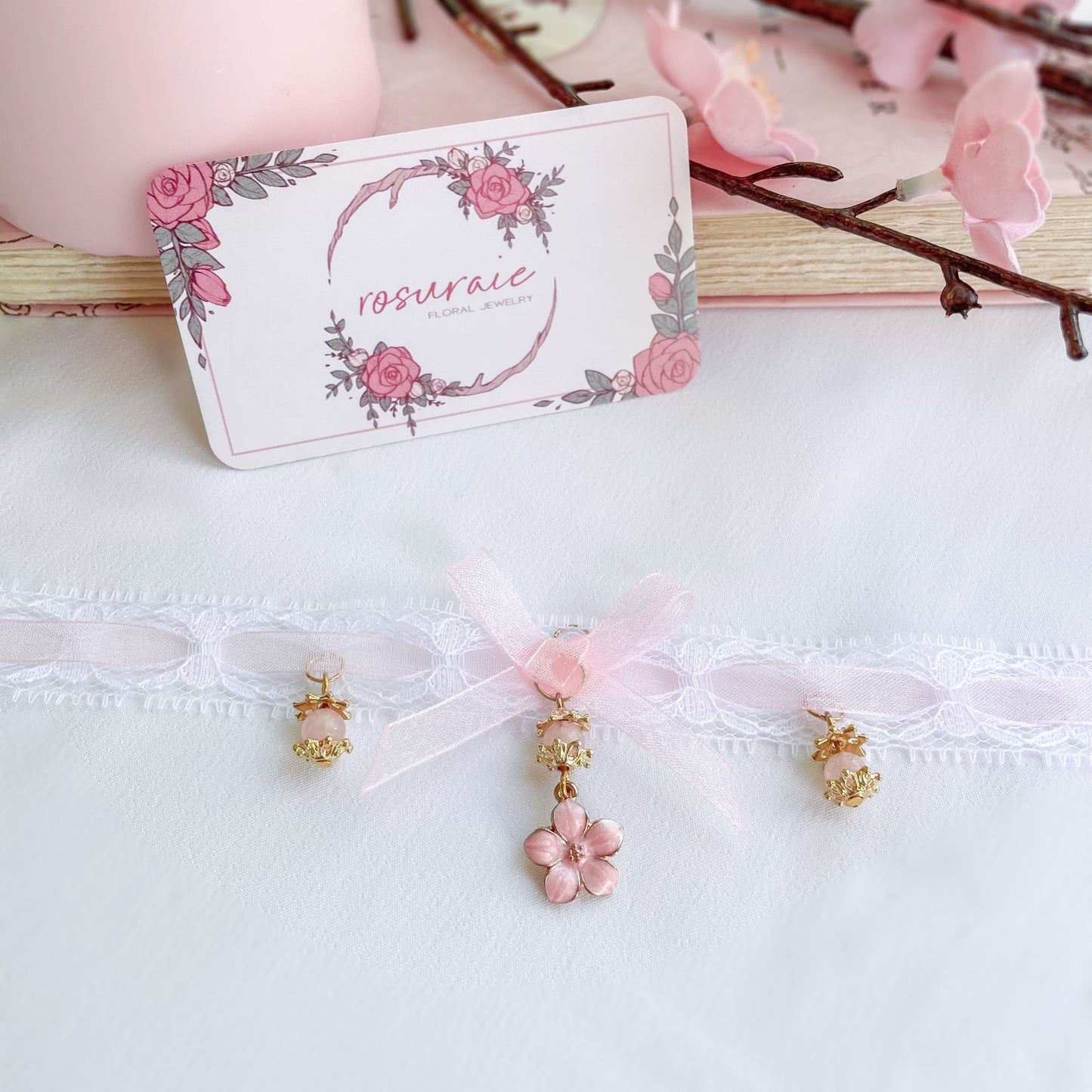 Cherry Blossom Choker