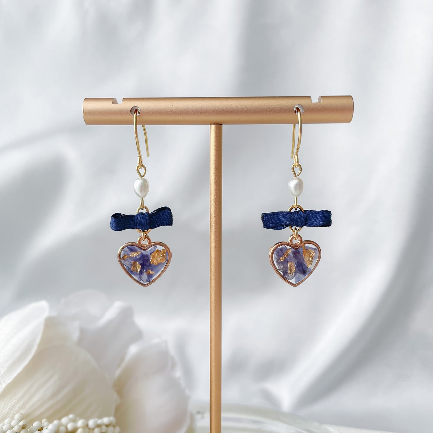 Indigo earrings
