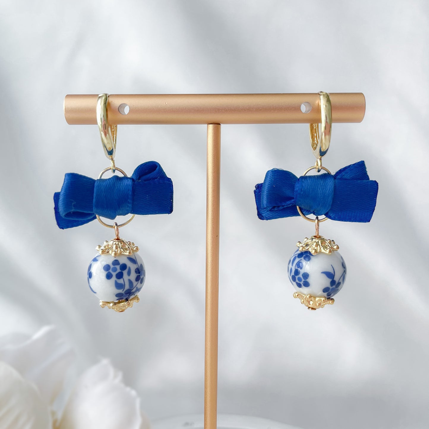Porcelain earrings