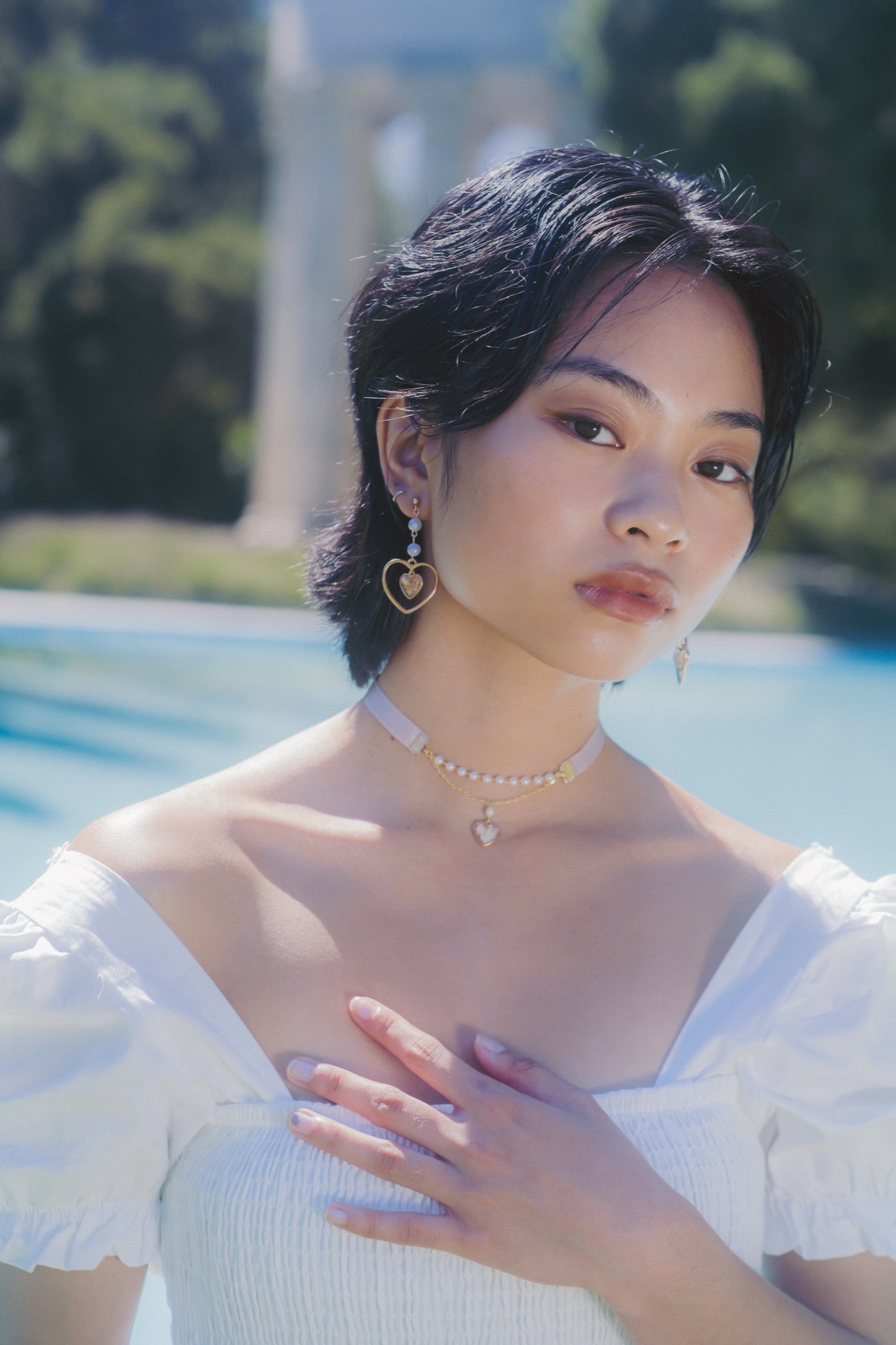 Princess earrings